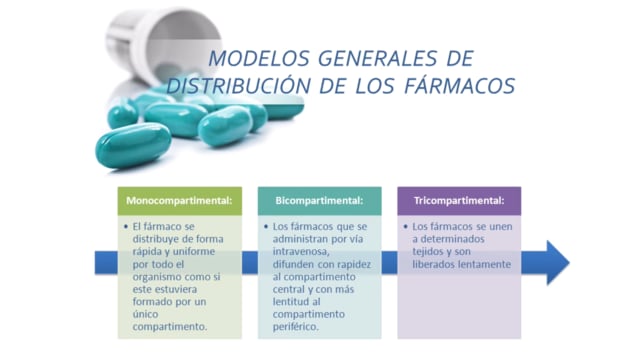 Modelos de distribución de los fármacos